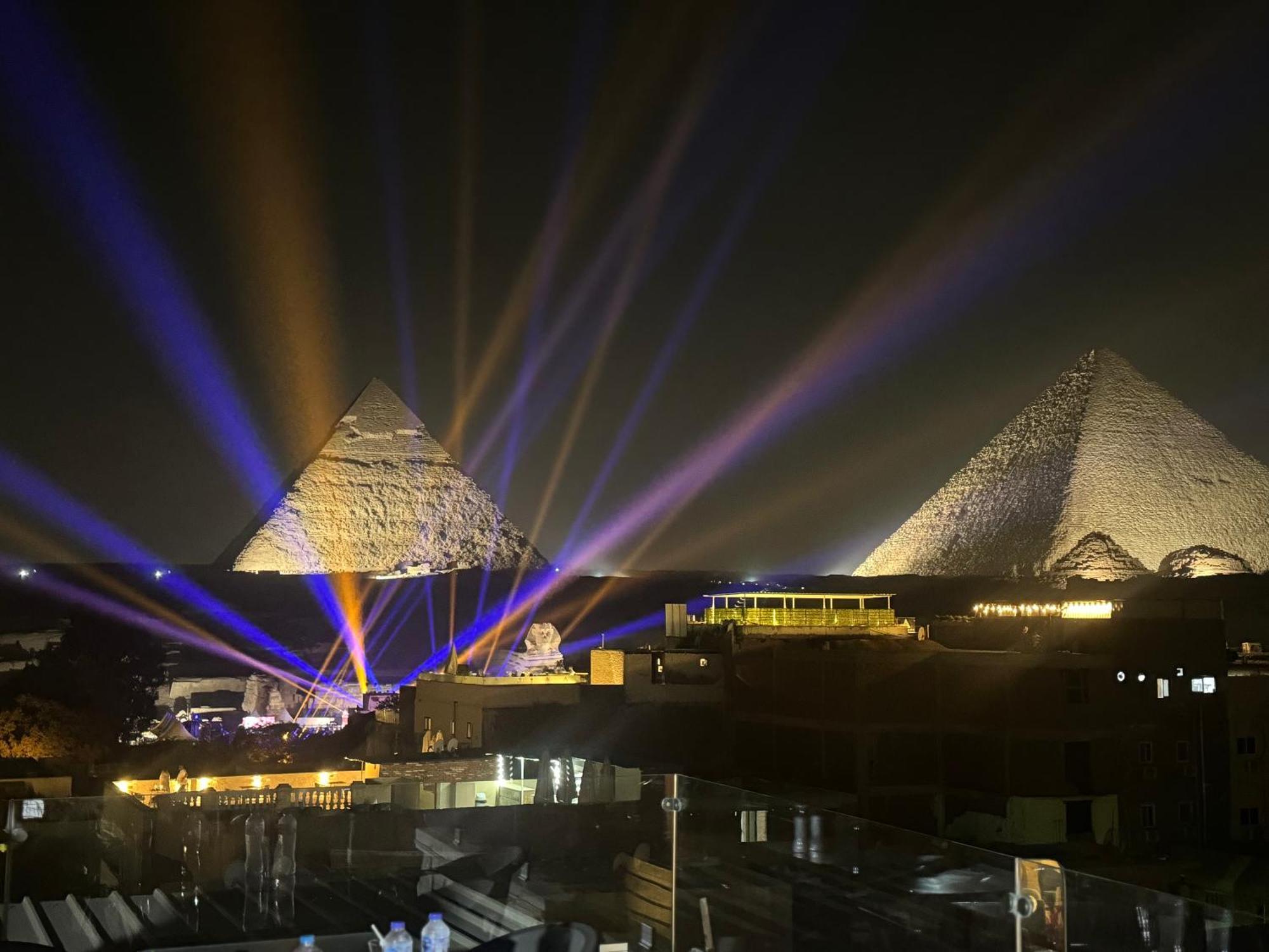 Pyramids And Sphinx Hotel Kafret el-Gabal 外观 照片