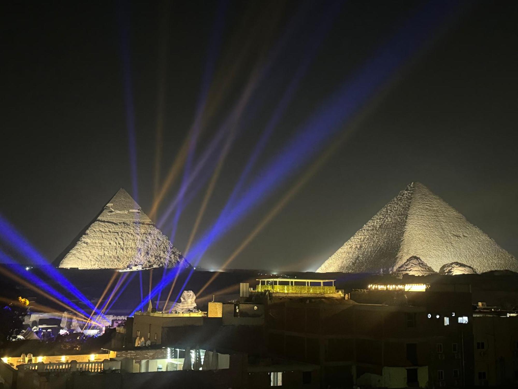 Pyramids And Sphinx Hotel Kafret el-Gabal 外观 照片